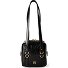  Cubic Mini Bag Schultertasche Leder 16 cm Variante nero-antique gold
