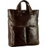  Porto Business-Rucksack Leder 40 cm Variante graubraun