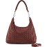  Calm Weave Schultertasche Leder 38 cm Variante deep sandalwood