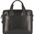  Romano Aktentasche Leder 38 cm Laptopfach Variante schwarz