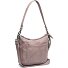 Caroline Schultertasche Leder 25 cm Variante lavender lila Caroline Schultertasche Leder 25 cm Variante lavender lila