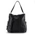  Embro Loverty Schultertasche 33 cm mit Dehnfalte Variante schwarz