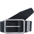  Michigan Gürtel Leder Variante schwarz | 110 cm