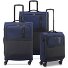 Metropolitan 4 Rollen Kofferset 3-teilig mit Dehnfalte Variante blue  Metropolitan 4 Rollen Kofferset 3-teilig mit Dehnfalte Variante blue