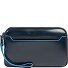  Blue Square Clutch Geldbörse Leder 21 cm Variante night blue