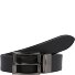  Wendegürtel Leder Variante blau/schwarz | 90 cm