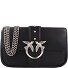  Love One One Umhängetasche Leder 19.5 cm Variante nero-old silver