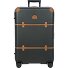 Bellagio 4 Rollen Trolley 70.5 cm mit Dehnfalte Variante schwarz-braun  Bellagio 4 Rollen Trolley 70.5 cm mit Dehnfalte Variante schwarz-braun