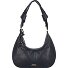  Pushlock Schultertasche Leder 28 cm Variante space blue