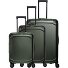  Millennium 4 Rollen Kofferset 3-teilig mit Dehnfalte Variante pine green