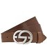  Gürtel Leder Variante braun | 105 cm