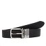 Amie Gürtel Leder Variante black-creme | individuell kürzbar Amie Gürtel Leder Variante black-creme | individuell kürzbar