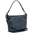  Schultertasche Leder 22 cm Variante navy