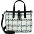 Behind the Seams Handtasche 20 cm Variante black white karl boucle Behind the Seams Handtasche 20 cm Variante black white karl boucle
