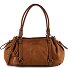  Ginesa Schultertasche L 50 cm Variante cammello