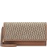 Fashion Clutch Geldbörse Leder 21 cm Variante cognac brown Fashion Clutch Geldbörse Leder 21 cm Variante cognac brown