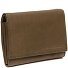 Avola Geldbörse RFID Schutz Leder 14 cm Variante olive green  Avola Geldbörse RFID Schutz Leder 14 cm Variante olive green