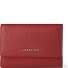  Bologna Leather XL Geldbörse mit Zip-Around Fach Leder 14 cm Variante red