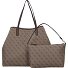Victtoria Shopper Tasche 40 cm Variante latte logo-brown Victtoria Shopper Tasche 40 cm Variante latte logo-brown