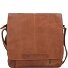 Wax Pull Up Umhängetasche Leder 29 cm Variante cognac Wax Pull Up Umhängetasche Leder 29 cm Variante cognac