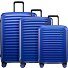  Oxygen 4 Rollen Kofferset 3-teilig mit Dehnfalte Variante blue