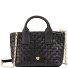 Ibiza Handtasche Leder 22 cm Variante black rose