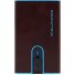 Black Square Kreditkartenetui RFID Schutz Leder 6 cm Variante mahogany Black Square Kreditkartenetui RFID Schutz Leder 6 cm Variante mahogany