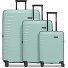 Eco Edition 4 Rollen Kofferset 3-teilig mit Dehnfalte Variante mint Eco Edition 4 Rollen Kofferset 3-teilig mit Dehnfalte Variante mint