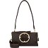  Flavia Schultertasche Leder 22 cm Variante chocolate brown