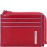  Blue Square Kreditkartenetui RFID Leder 11 cm Variante red
