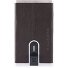  Black Square Kreditkartenetui RFID Leder 6 cm Variante dark brown