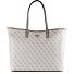  Victtoria Shopper Tasche 40 cm Variante dark taupe logo