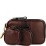  Reiseetui Leder Set 3tlg. Variante chestnut