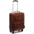  San Marino 4 Rollen Kabinentrolley 47 cm Variante cognac