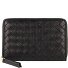  Piuma Geldbörse Leder 15 cm Variante black-gold