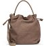  Cool Companion Suede Beuteltasche Leder 38 cm Variante mocha