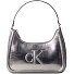  Schultertasche 43 cm Variante silver metallic