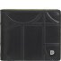  Up! Geldbörse RFID Schutz Leder 10.5 cm Variante black-bright yellow