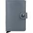  Miniwallet Original Kreditkartenetui Geldbörse RFID Leder 6,5 cm Variante ice blue