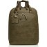  Carisma Rucksack RFID Leder 40 cm Laptopfach Variante green