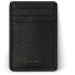 Leather Essentials Kreditkartenetui RFID Leder 7 cm mit Geldscheinklammer Variante all black Leather Essentials Kreditkartenetui RFID Leder 7 cm mit Geldscheinklammer Variante all black