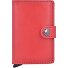  Miniwallet Kreditkartenetui RFID Schutz Leder 6.5 cm Variante red red
