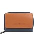  Nappa Geldbörse RFID Schutz Leder 11 cm Variante grey-tan