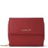  Bologna Leather Zip-Around Geldbörse Leder 12 cm Variante red