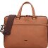  Casual Aktentasche Leder 38 cm Laptopfach Variante cognac