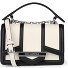  Nova Handtasche Leder 20 cm Variante white-black