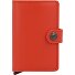  Miniwallet Original Kreditkartenetui Geldbörse RFID Leder 6,5 cm Variante orange