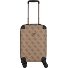  Berta 4 Rollen Kabinentrolley 53 cm Variante latte logo-brown