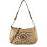 Teresa Schultertasche Leder 30 cm Variante ghiaccio
