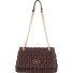  Ruga Emma Schultertasche 28 cm Variante darkbrown